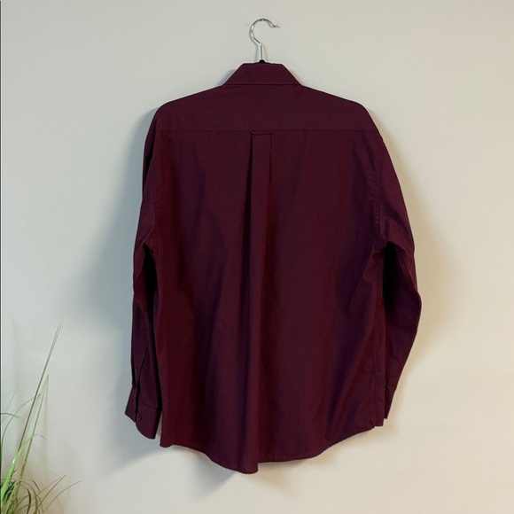 George Classic Black/Blue/burgundy Long Sleeve Shirt set size 16-16.5 - Picture 9 of 10